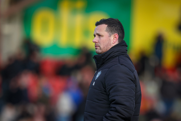 Lék oft gegn þjálfara KA í dönsku úrvalsdeildinni.