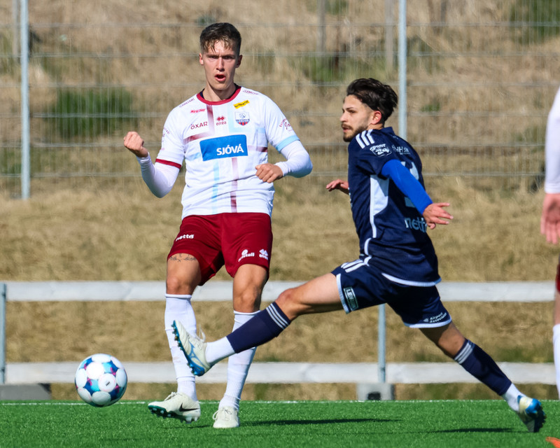 Myndaveisla: Keflavík sigraði Leikni naumlega
