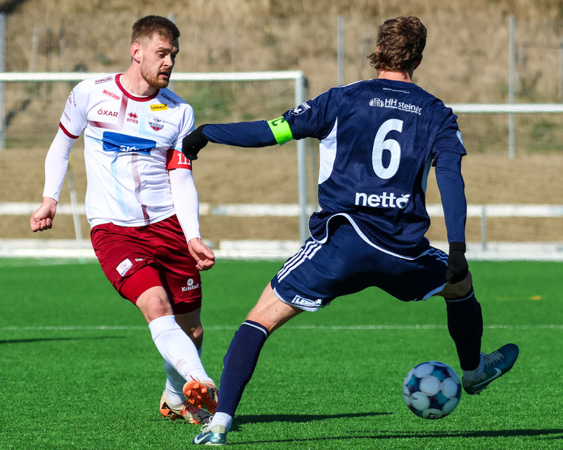 Myndaveisla: Keflavík sigraði Leikni naumlega