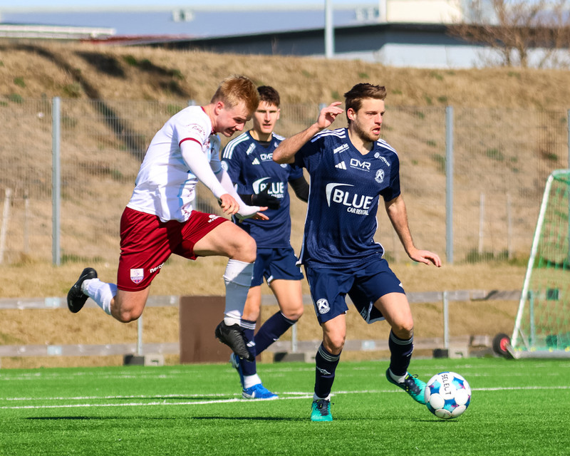 Myndaveisla: Keflavík sigraði Leikni naumlega