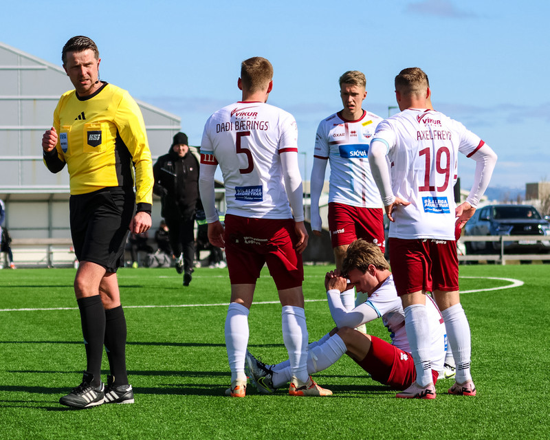 Myndaveisla: Keflavík sigraði Leikni naumlega
