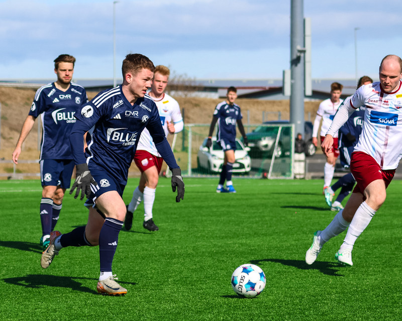 Myndaveisla: Keflavík sigraði Leikni naumlega