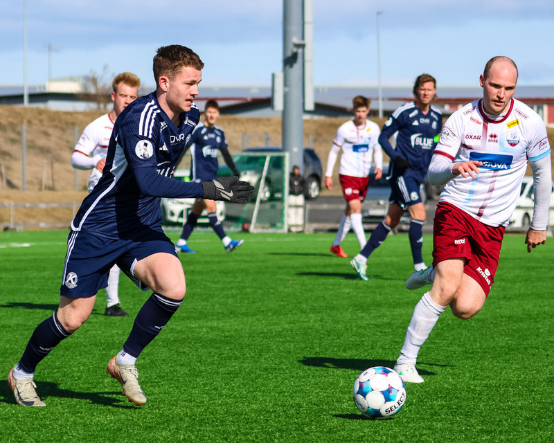 Myndaveisla: Keflavík sigraði Leikni naumlega
