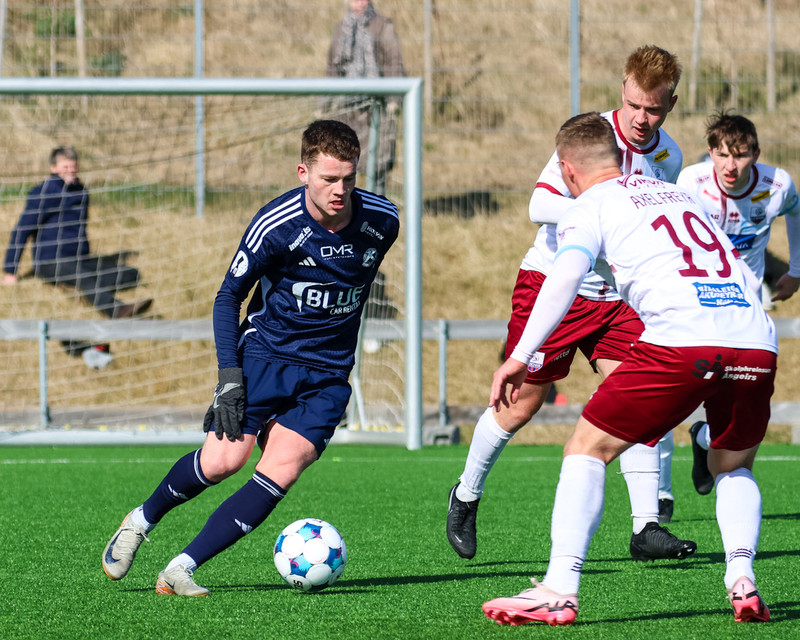 Myndaveisla: Keflavík sigraði Leikni naumlega