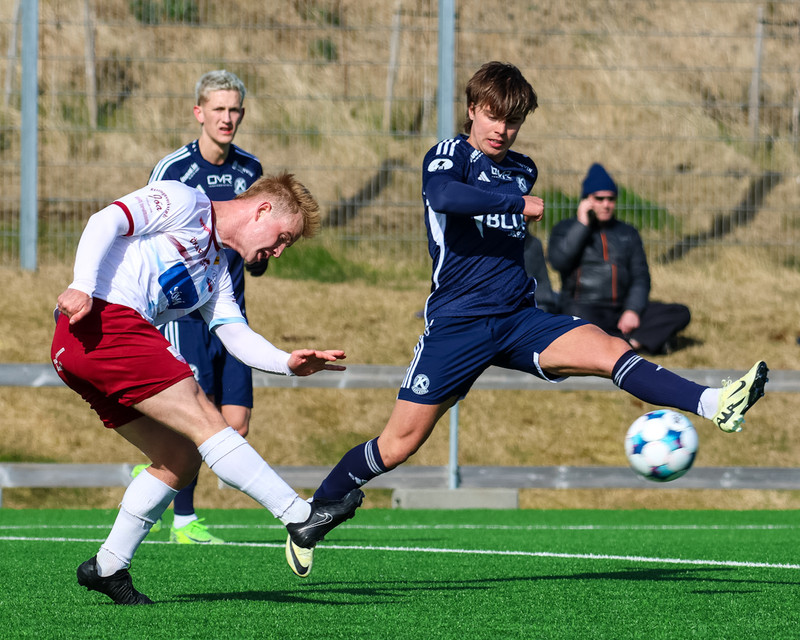 Myndaveisla: Keflavík sigraði Leikni naumlega