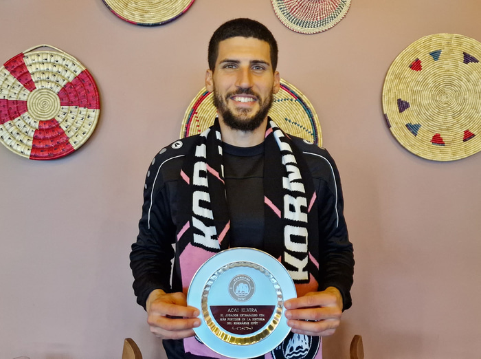 Acai, leikmaður sem hefur staðið vaktina fyrir Kormák/Hvöt í mörg ár.