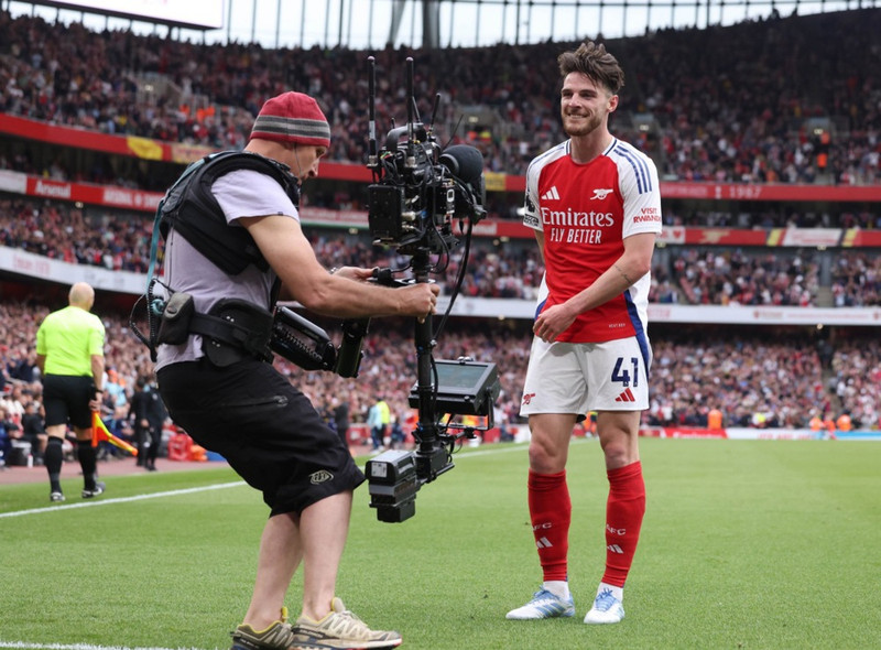 <b>Miðjumaður: Declan Rice (Arsenal)</b> - Skoraði sigurmarkið gegn Newcastle. Stígur upp þegar á þarf að halda. Leiðtogi án fyrirliðabands.