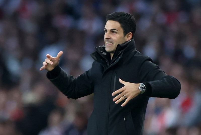 Mikel Arteta, stjóri Arsenal