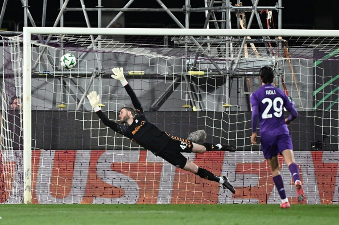 De Gea réði ekki við aukaspyrnuna frá Antony