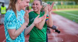 Elín Helena spáir í 27. umferð ensku úrvalsdeildarinnar