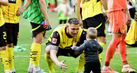Þýskaland: Dortmund vann sex af síðustu sjö og komst...