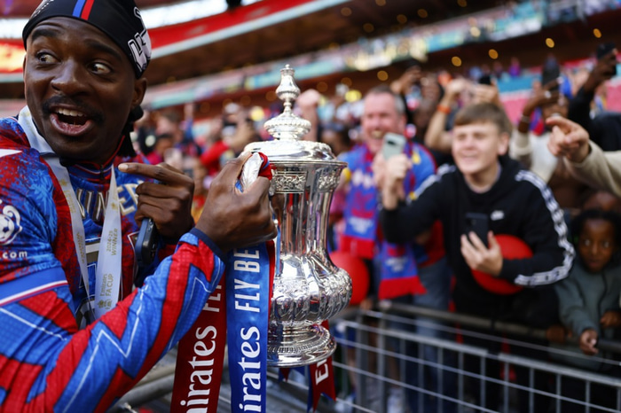 Crystal Palace varð bikarmeistari á síðasta tímabili.