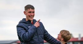 Vildi feta í fótspor föður síns og spila með ÍBV...