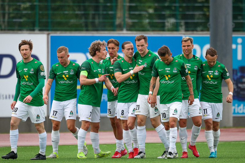 Titilvörn Breiðabliks gekk ekki upp eins og skyldi.