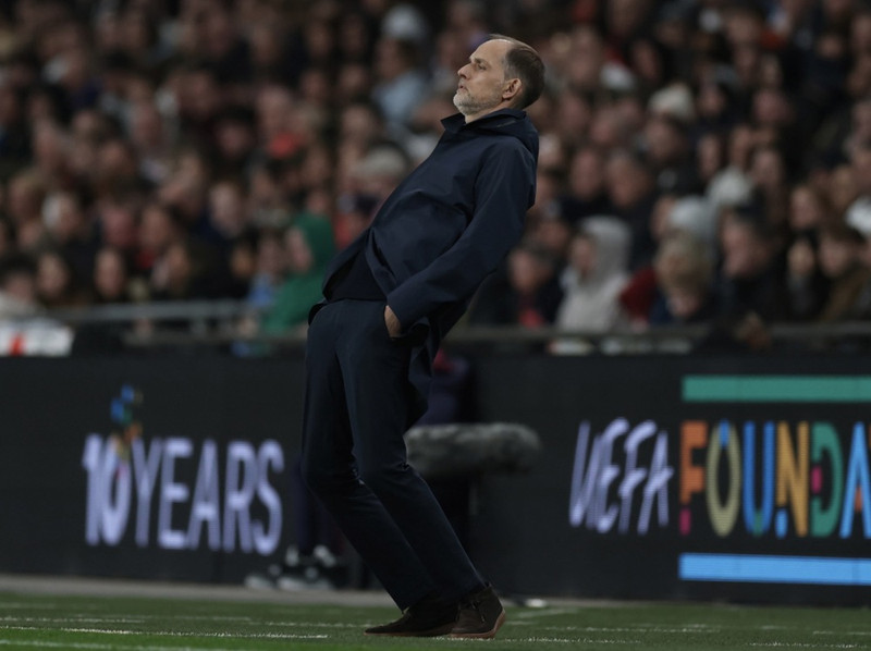 Ensku stuðningsmennirnir gerðu grín að Tuchel