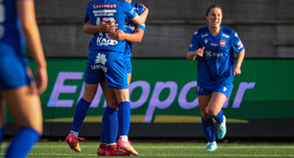 Lengjudeild kvenna: HK skoraði sjö í fyrri hálfleik