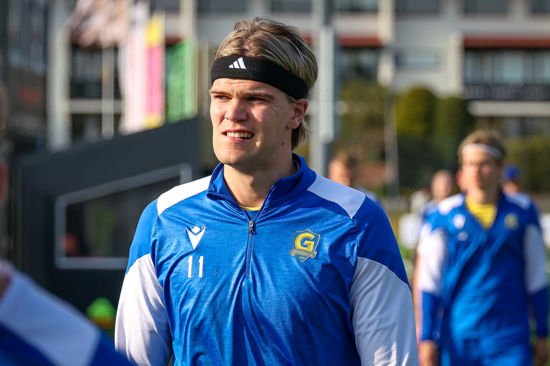 Breki Þór Hermannsson og Ármann léku saman með Grindavík á síðasta tímabili.