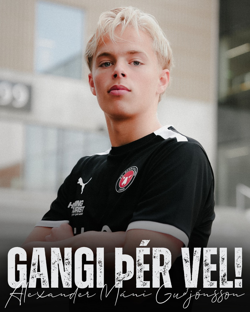 Alexander Máni kynntur hjá Midtjylland (Staðfest)