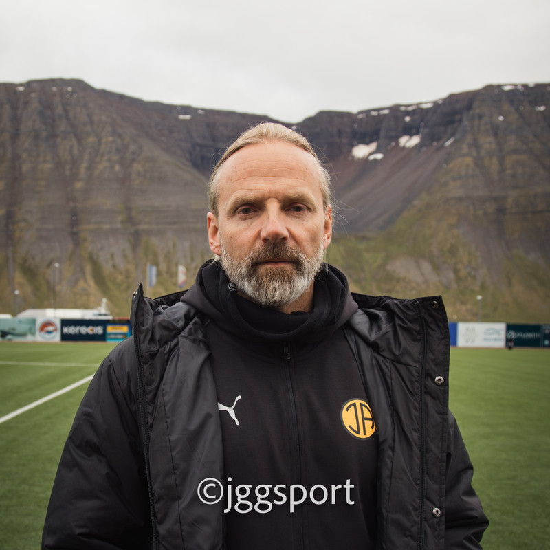 Lárus Orri er þjálfari umferðarinnar.