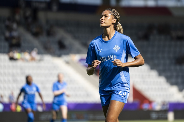 Sveindís Jane er á sínum stað í íslenska liðinu.