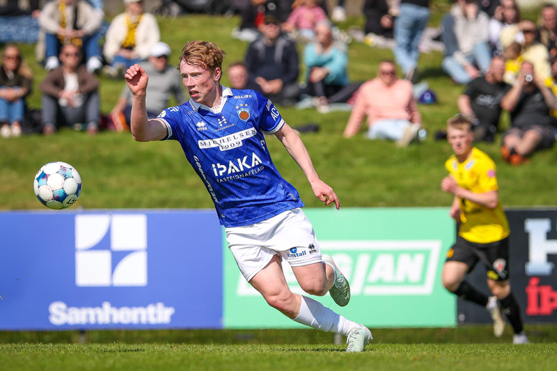 Freyr Sigurðsson miðjumaður Fram.