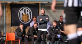 Óskar Hrafn: Ekkert grín að vera með þrjá fullvaxta...