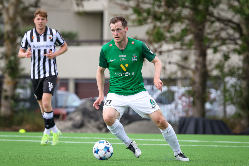 Viktor skoraði mark sem fékk ekki að standa - „Boltinn fer af mjöðminni minni."