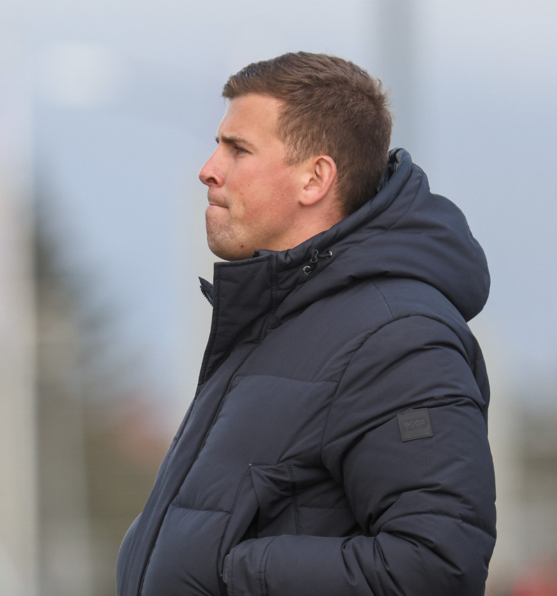 Gylfi Tryggvason, þjálfari liðsins.