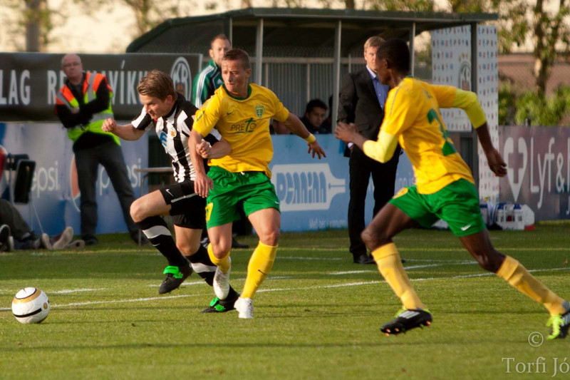 Úr leik KR og Zilina 2011.