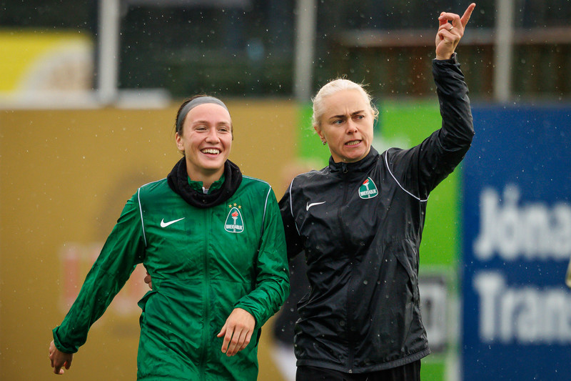 Sammy: Búin að vera að æfa þessa tegund af slútti