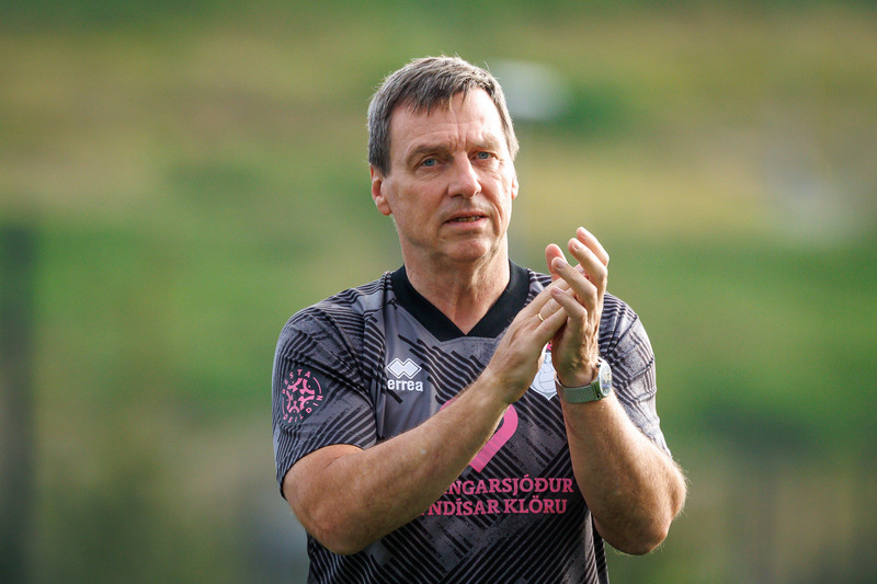 Gummi Torfa fer yfir allt sviðið fyrir stórleikinn