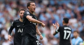 England: Tottenham vann og hélt hreinu á Etihad