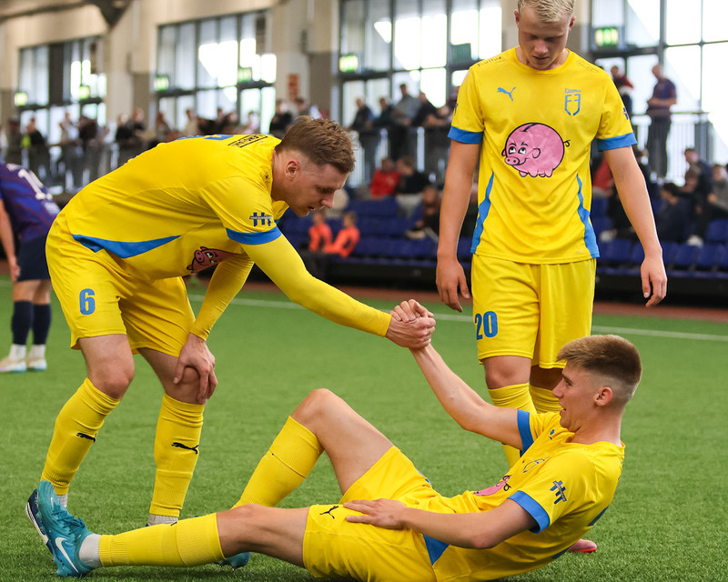 2. deild: Fjölnir stöðvaði topplið Hauka