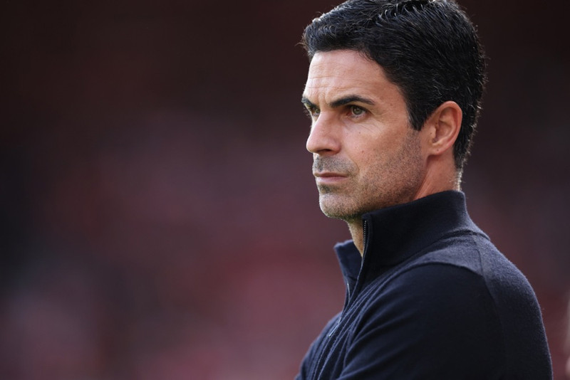 Mikel Arteta og lærisveinar eru með sex stiga forystu á toppnum.