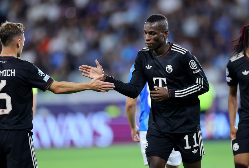 Skoraði átta mörk í 23 deildarleikjum með Bayern.