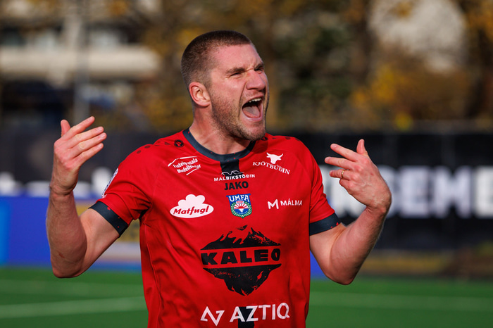 Axel Óskar snýr aftur í lið Aftureldingar eftir að hafa tekið út leikbann