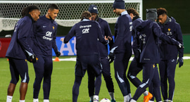 Frakkar æfðu í Laugardal: Rabiot ekki með - Mateta...