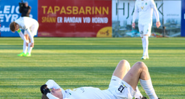 Sjáðu atvikið ótrúlega: Hjólhestaspyrnu Höskuldar...