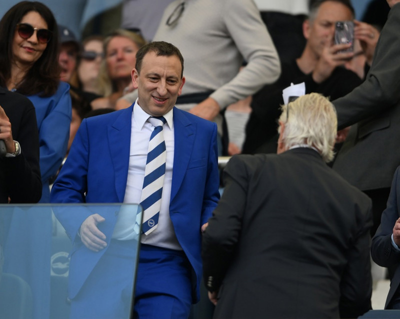 Tony Bloom, eigandi Brighton.
