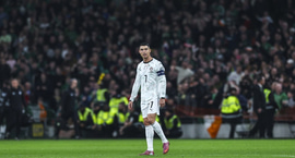 Undankeppni HM: Ronaldo sá rautt í tapi gegn Írum -...