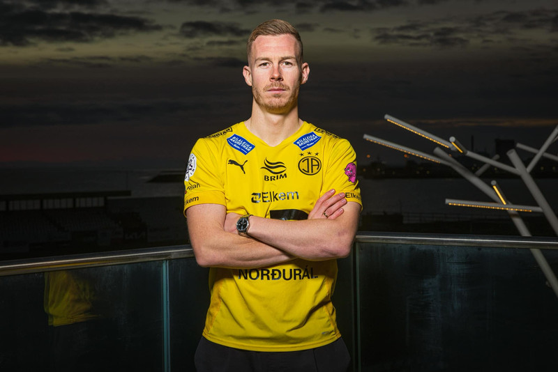 Gísli Eyjólfsson samdi við ÍA fyrir áramót.