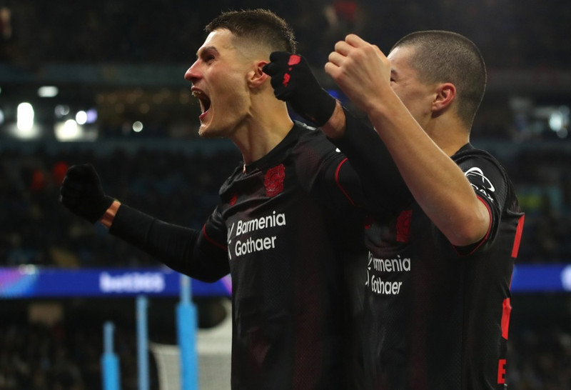 Patrick Schick innsiglaði sigurinn gegn Man City