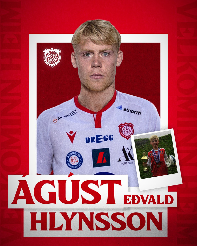 Ágúst Hlynsson er kominn heim.