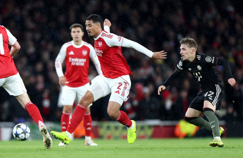 <b>Varnarmaður: William Saliba (Arsenal)</b> - Öryggið uppmálað og skoraði líka.