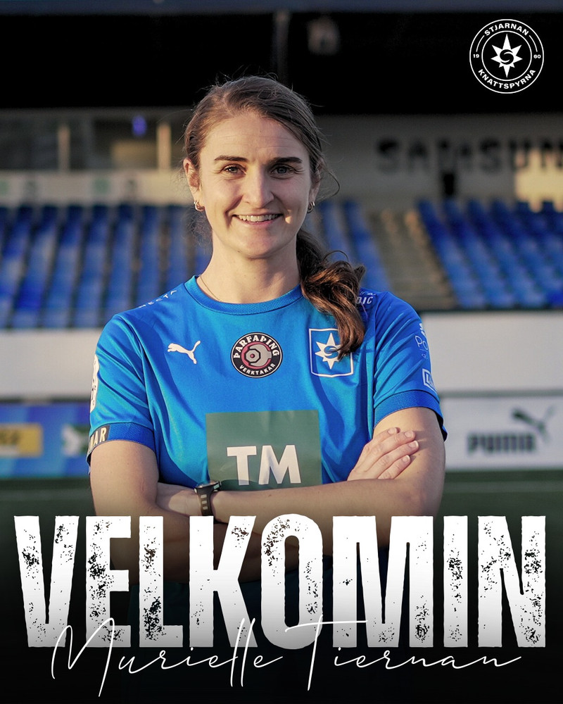 Murielle Tiernan elti Óskar Smára í Stjörnuna.