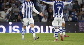 Orri aftur til æfinga með Real Sociedad - Spilaði...