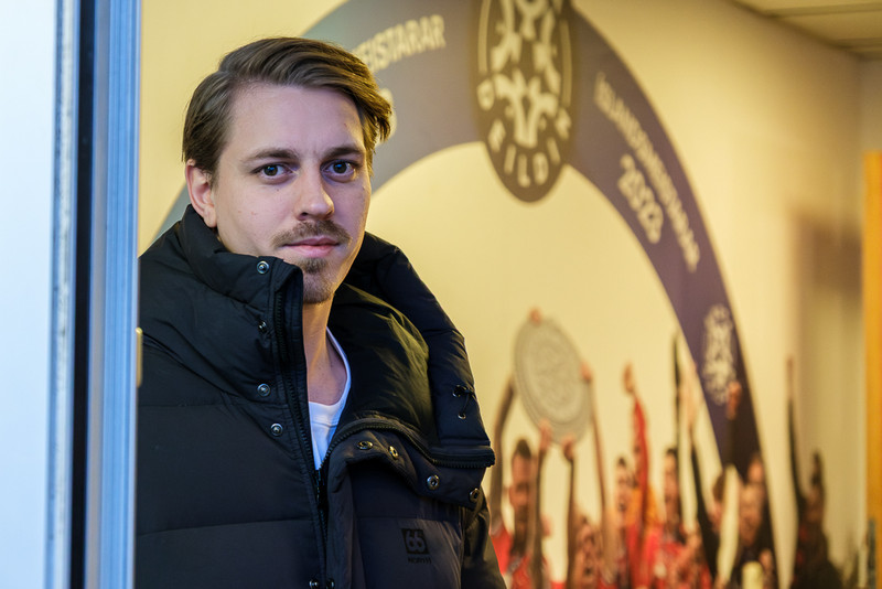 Elías Már er kominn heim og spilar með Víkingum í sumar.