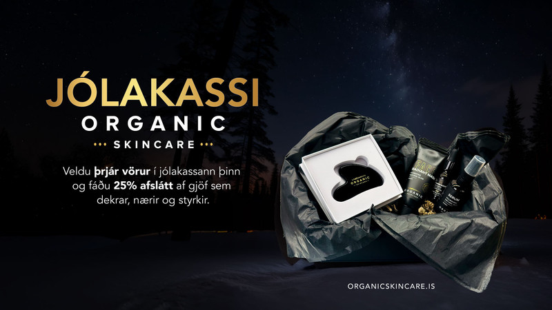 Jólagjöfin fyrir hana fæst hjá Organic Skincare (og þú færð 25% afslátt)