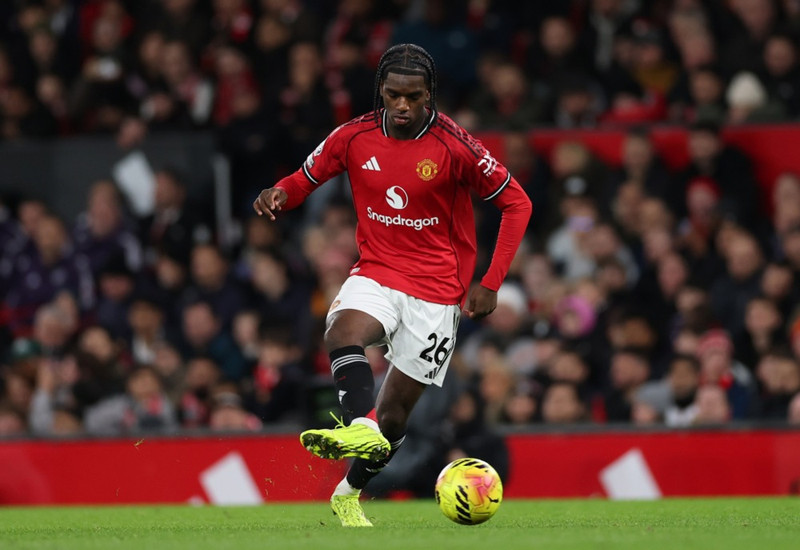 Ayden Heaven var besti maður Man Utd í kvöld