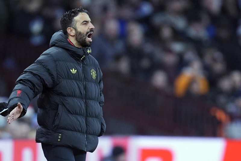 Amorim stóðst ekki væntingar á Old Trafford.